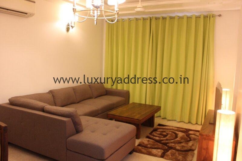 3BHK Furnished Serviced Apartments Anand Niketan Delhi - Luxury Address