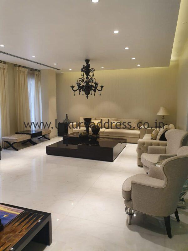 Rent 5BHK Furnished Flat Defence Colony South Delhi - Luxury Address