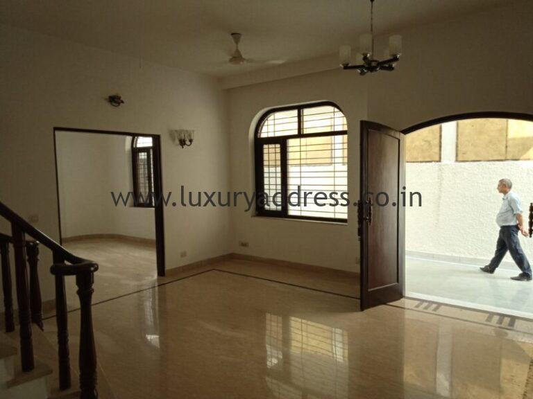 4BHK House Rent New Friends Colony Delhi - Luxury Address