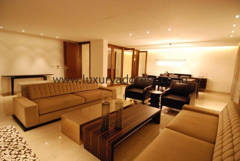 Rent 4BHK Luxury Furnished Flats Vasant Vihar South Delhi - Luxury Address